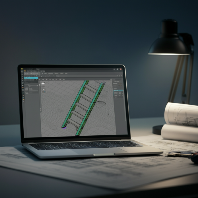 onshape feature curve pattern for a ladder